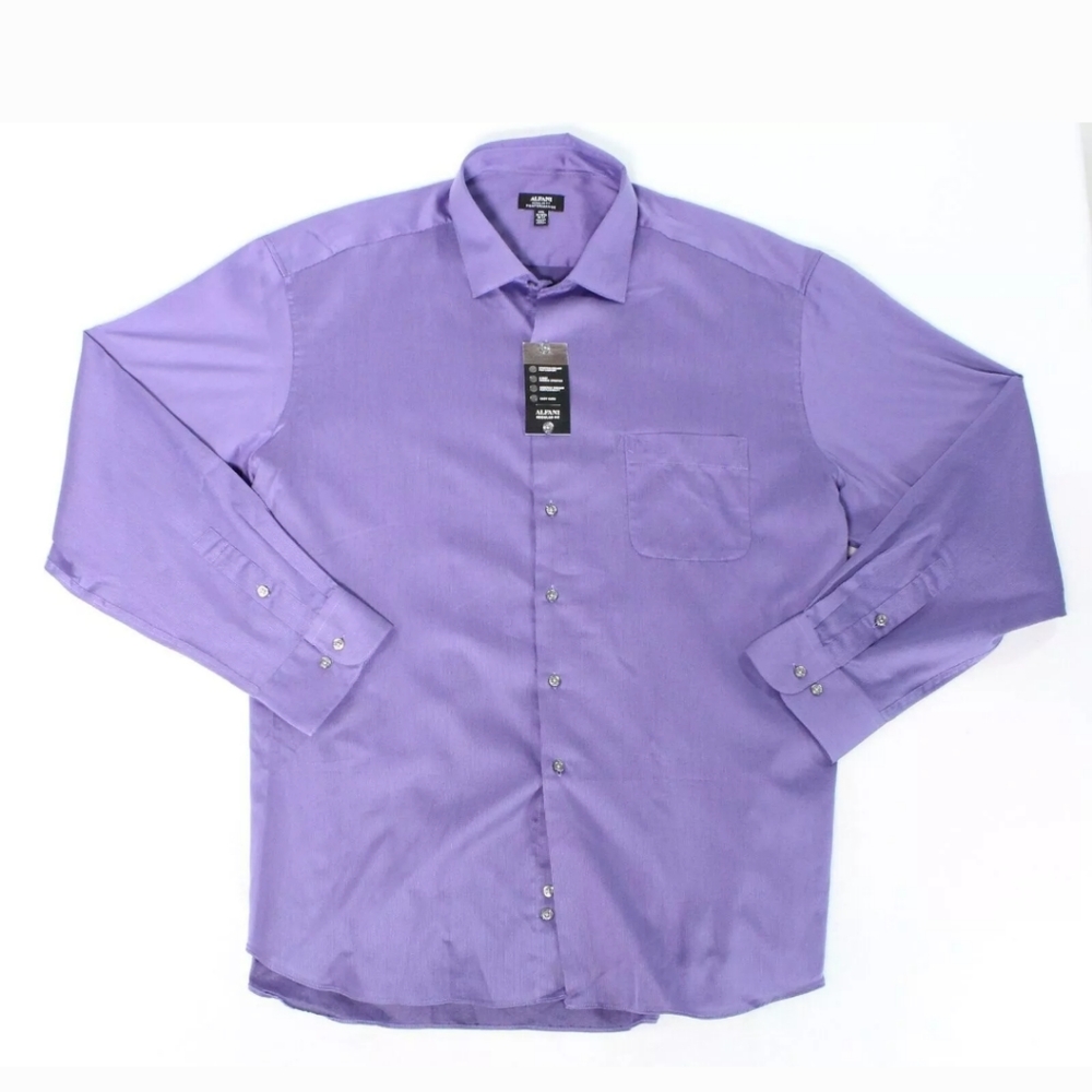 Alfani eggplant purple dress shirt